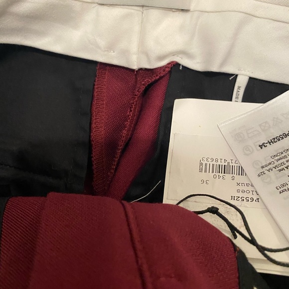 NWT Sandro Wide Leg Crop Pants Size FR36 or US small - Picture 10 of 11